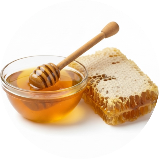 Honey and royal jelly